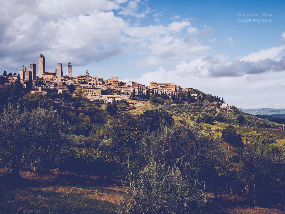 San Gimignano (Toskana, Italien)