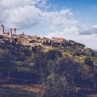 San Gimignano (Toskana, Italien)