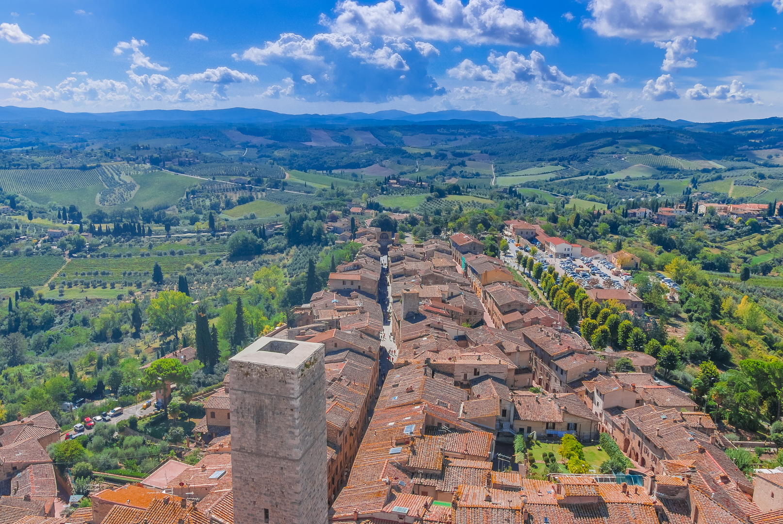 San Gimignano vom Torre Grossa