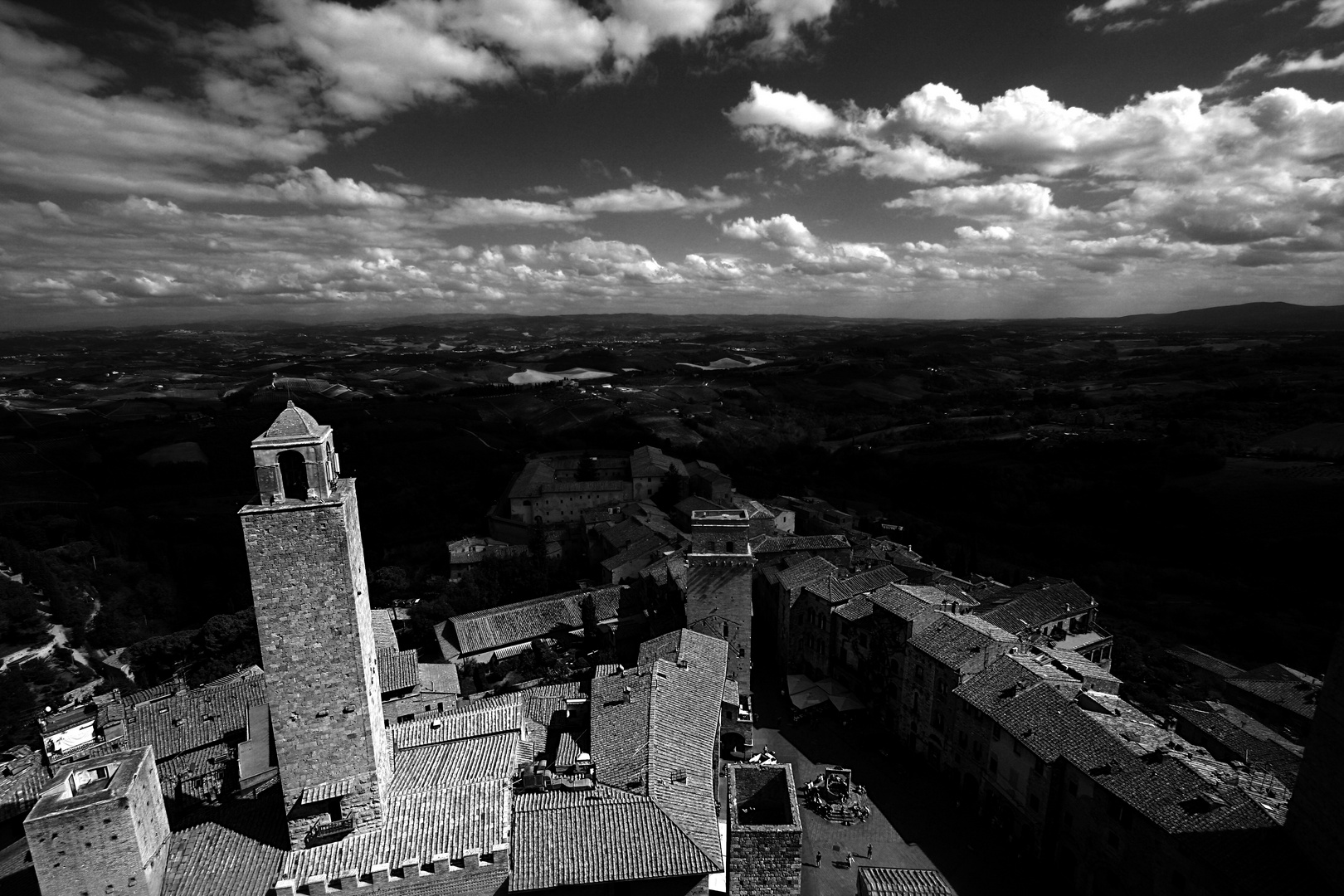 San Gimignano von oben
