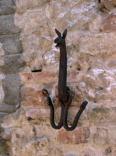 San Gimignano, Wandhaken