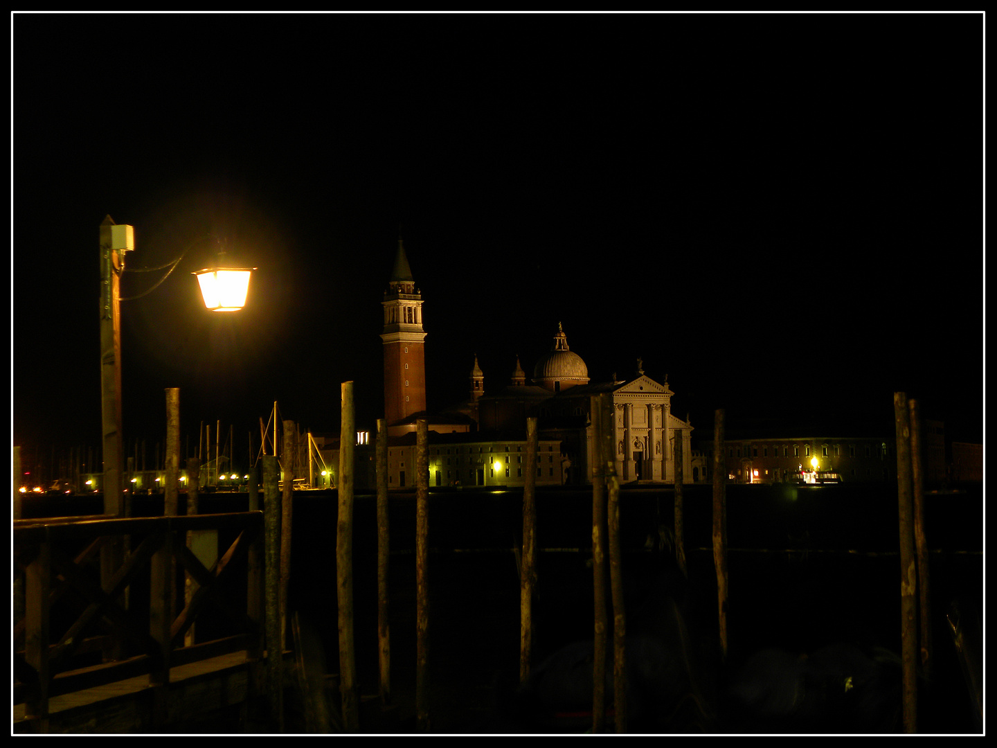 San Giorgio Maggiore bei Nacht