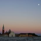 San Giorgio Maggiore in der Abenddämmerung
