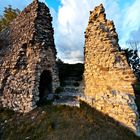 San Giovanni in Galilea Resti delle mura del Castello Medioevale Malatestiano