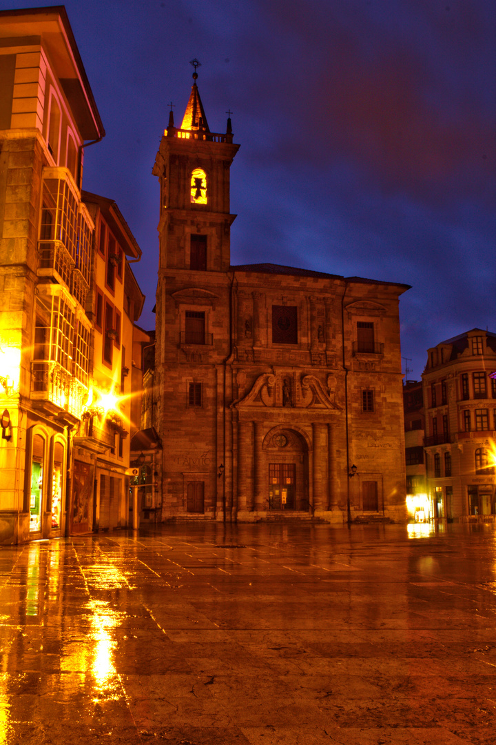 San Isidoro parish church. Oviedo