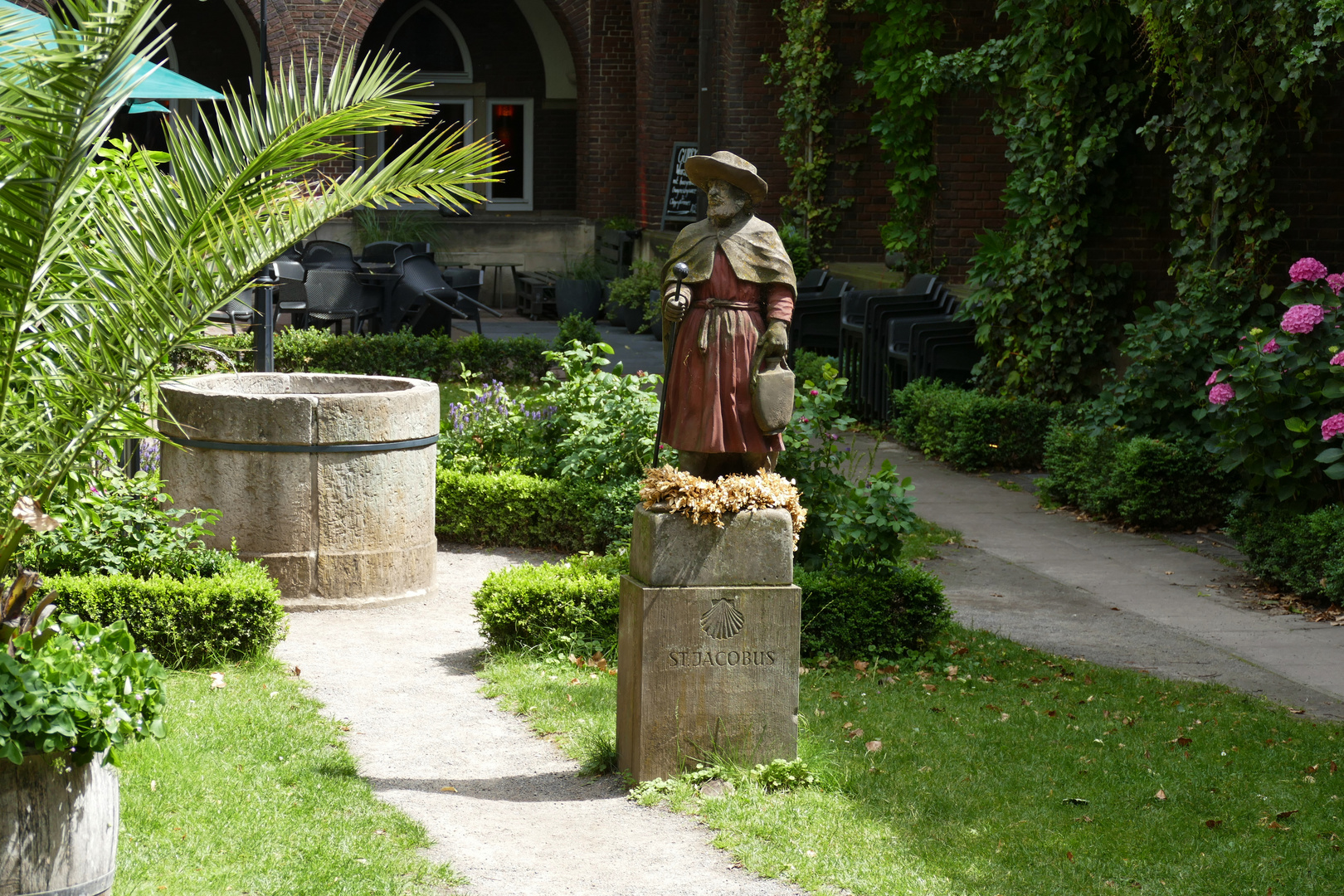 San Jacobus de los Fundadores de la ruta de peregrinación de Jacob