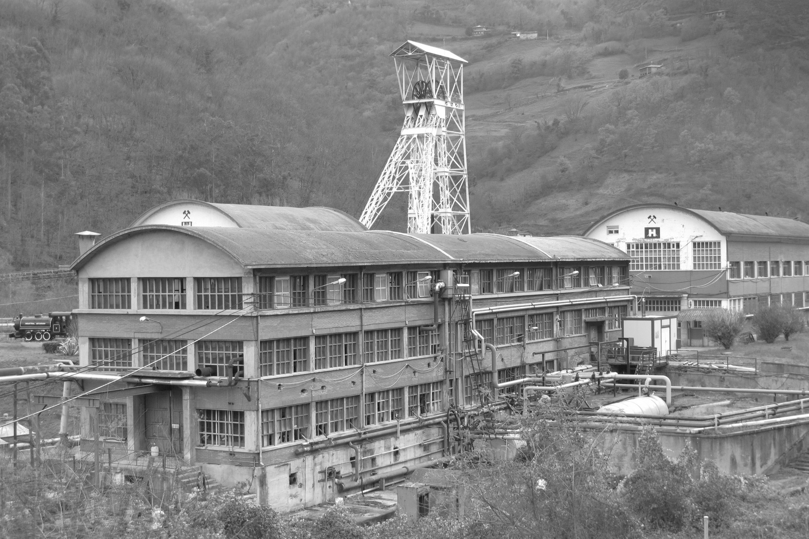 San Jorge colliery. Asturias - Northern Spain.