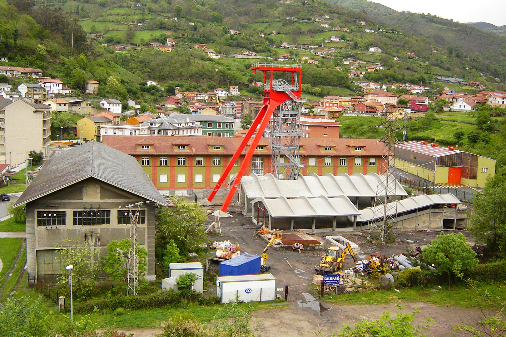 San Jose colliery; in Turon - Asturias ; Northern Spain.