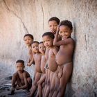 San-Kinder im Erongo-Gebirge