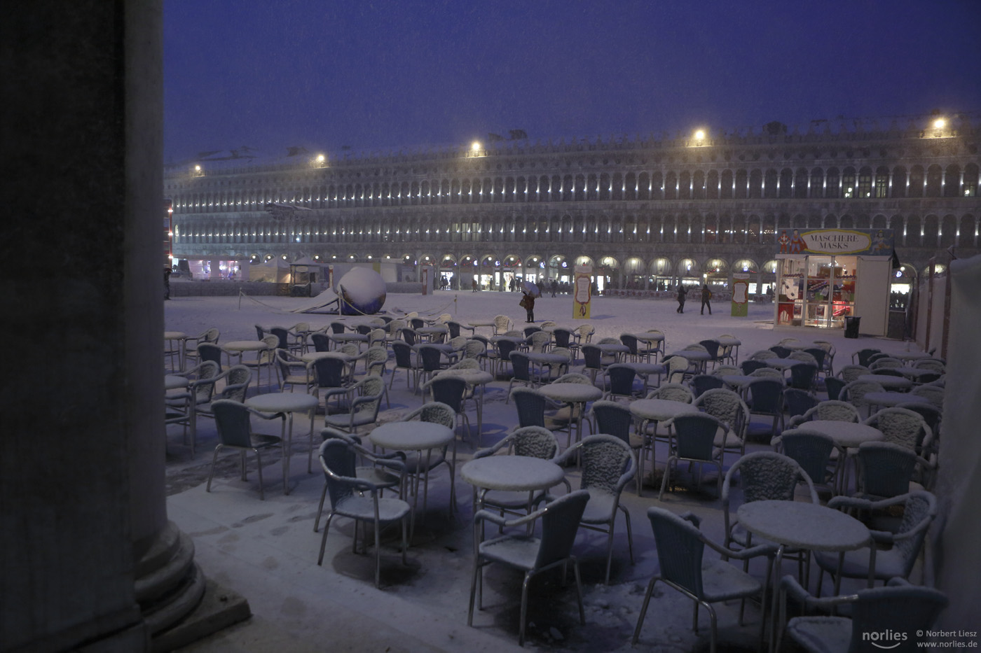 San Marco im Schnee