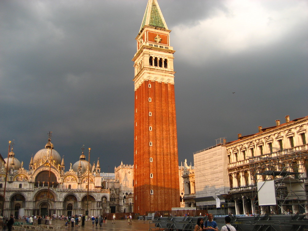 San Marco nach einem Sommergewitter