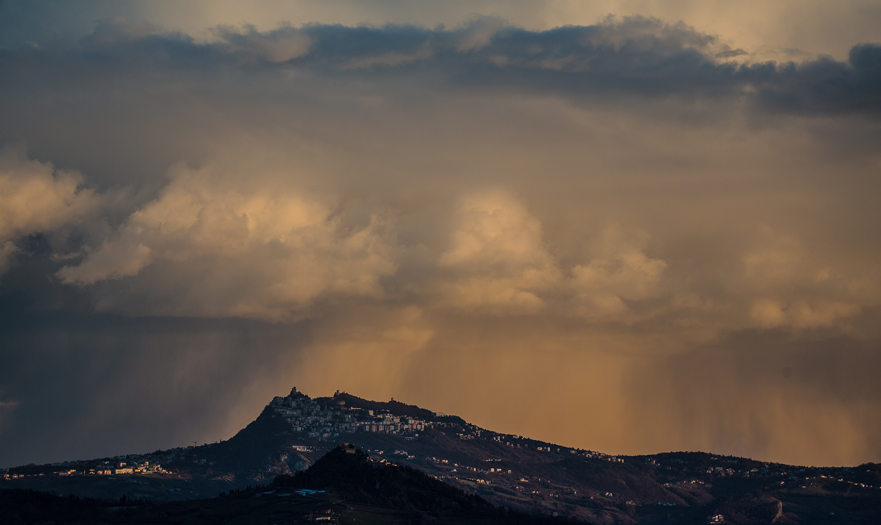 San Marino dopo il temporale:..