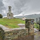 San Michele de Murato im  Regen 