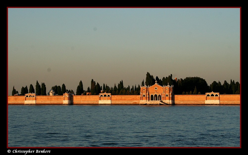 San Michele im Abendlicht