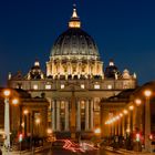 "San Pietro in Vaticano" by night