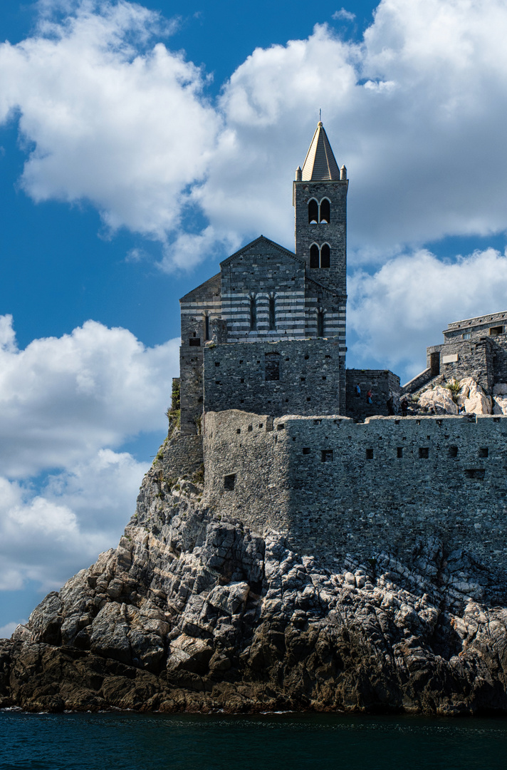 San Pietro, Portovenere, Provinz La Spezia, Riviera di Levante, Ligurien, Italien