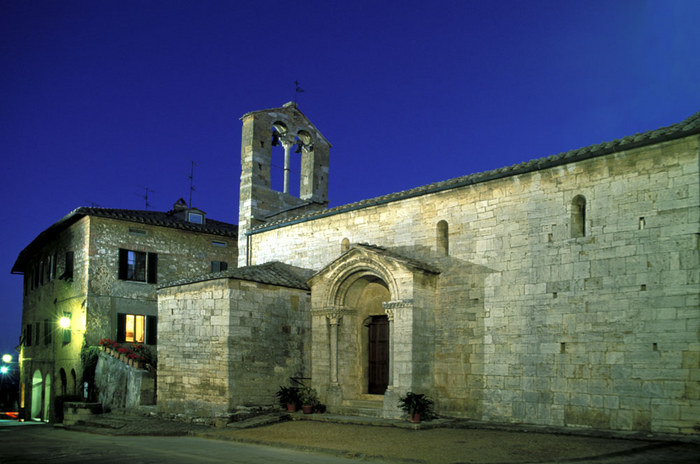 San Quirico d´Orcia - Chiesa di Santa Maria