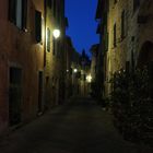 San Quirico d'Orcia (Toscana) by Night (Fujifilm X100)