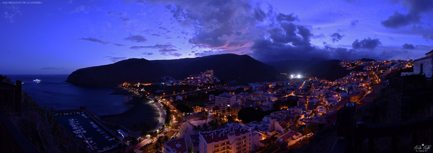 San Sebastián de La Gomera - blaue Stunde