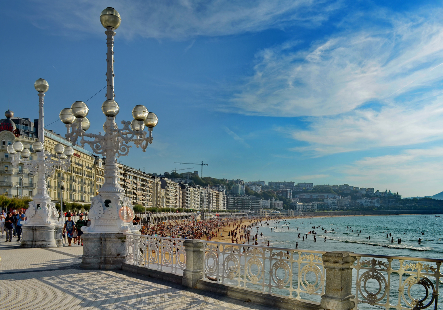 San Sebastián - Strandpromenade