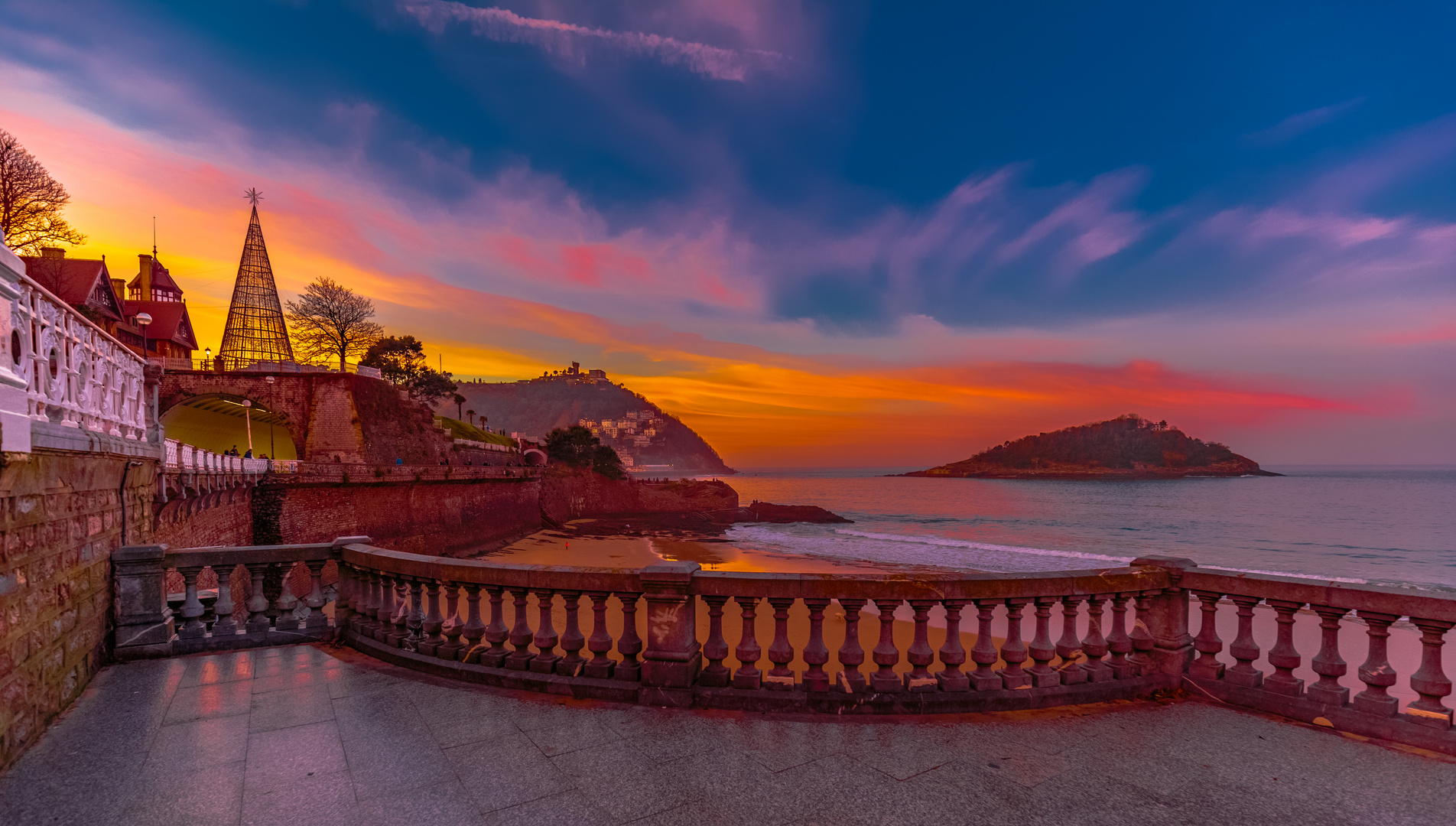 San Sebastián sunset