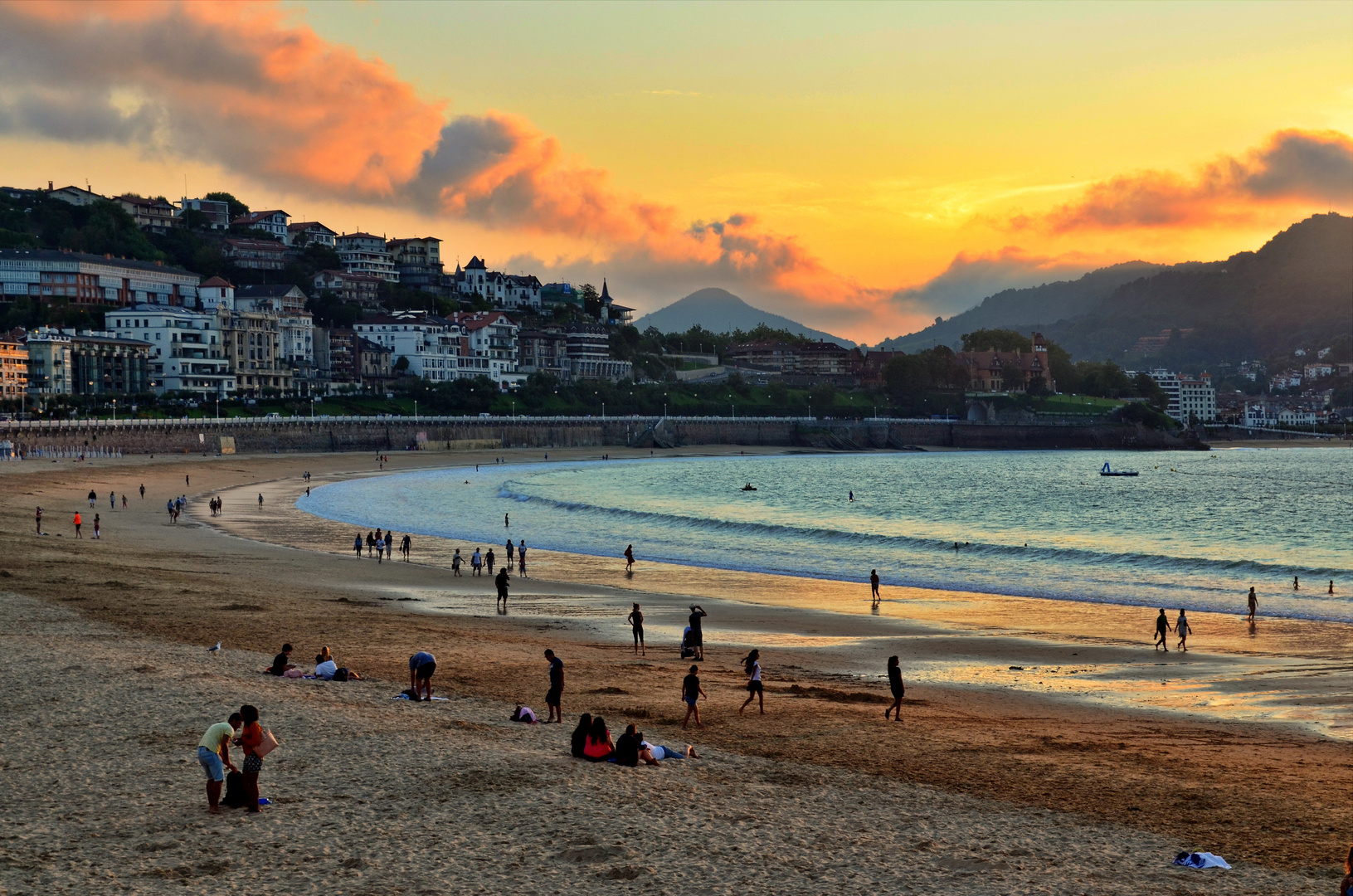 San Sebastián sunset