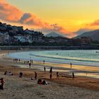 San Sebastián sunset