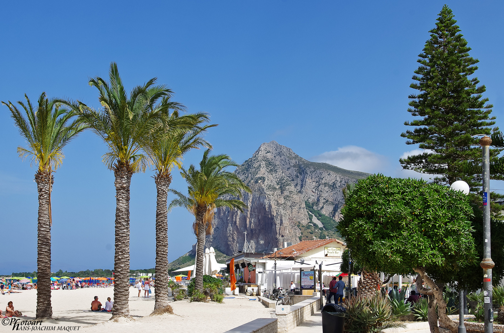 San vito lo Capo mit Monte Monaco