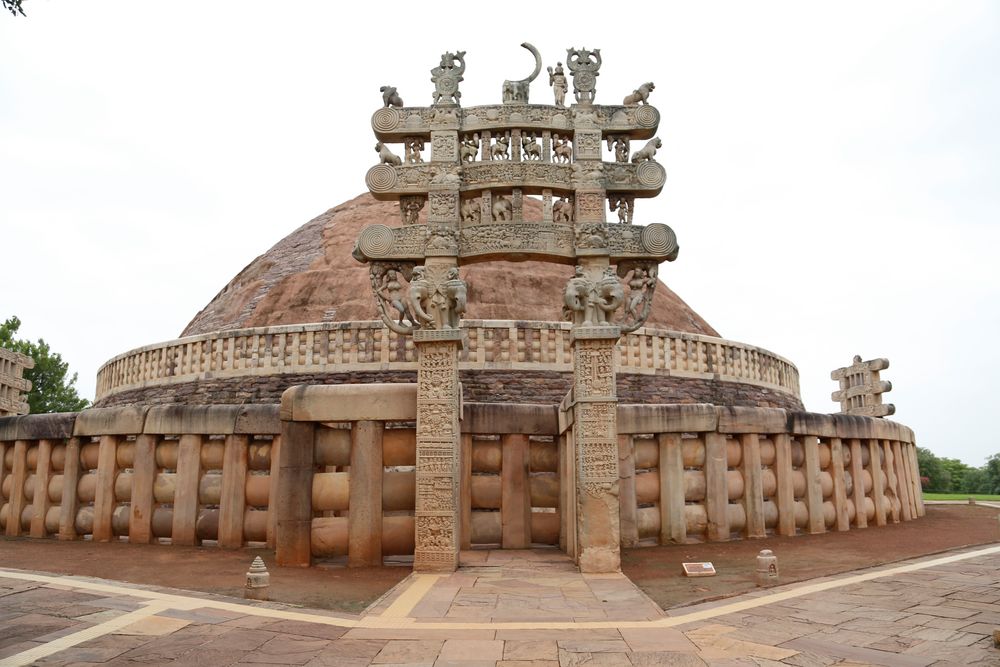 Sanchi Budist Statue