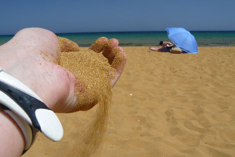 sand