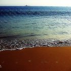 Sand and sea