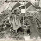 sand castle in the street ( Aix-en-Provence 1976)