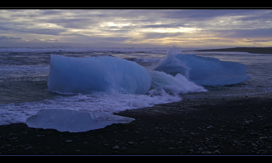 Sand-Eis-Meer