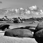 Sand, Felsen, Meer und Wind