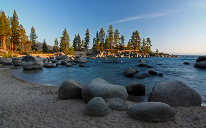 Sand Harbor sunset, Lake Tahoe