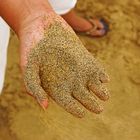 Sand in der Hand...