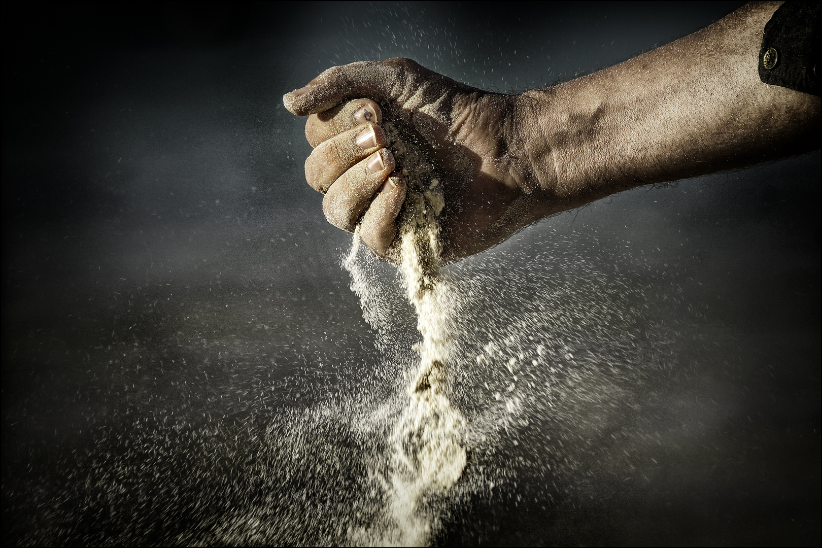 Sand in meiner Hand Foto & Bild spezial, wasser, sand Bilder auf