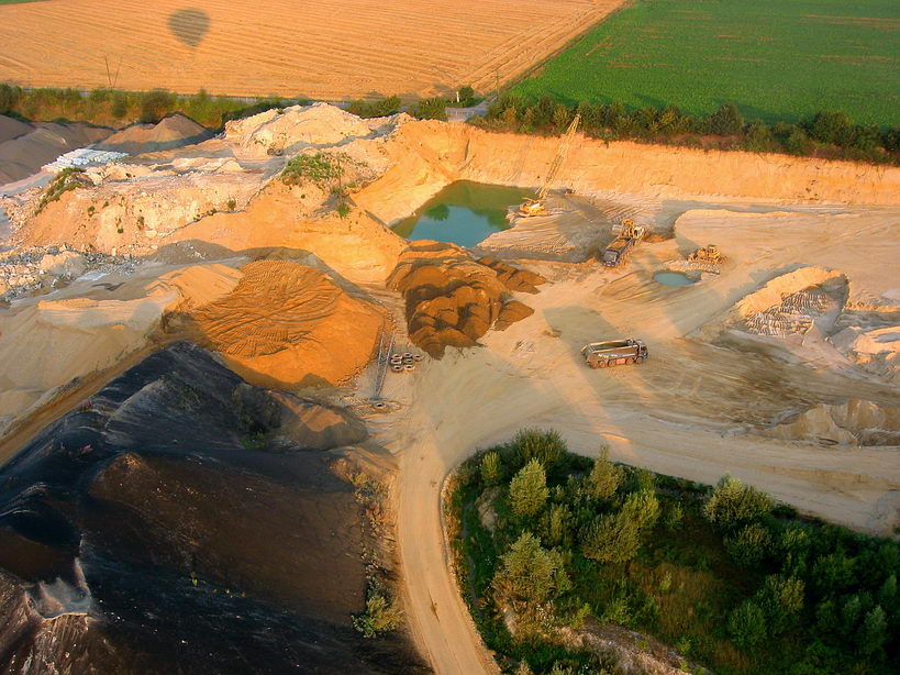 Sand in verschiedenen Farben