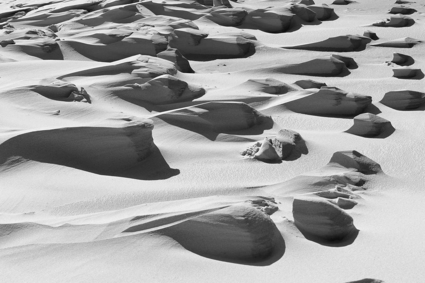 Sand Licht und Schatten