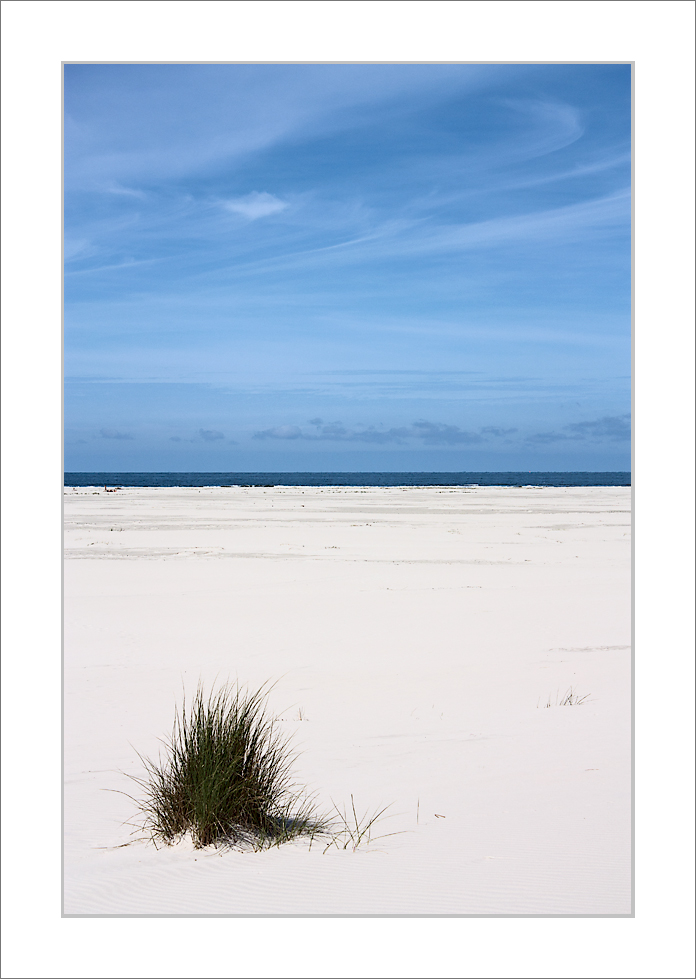 Sand, Meer und Himmel