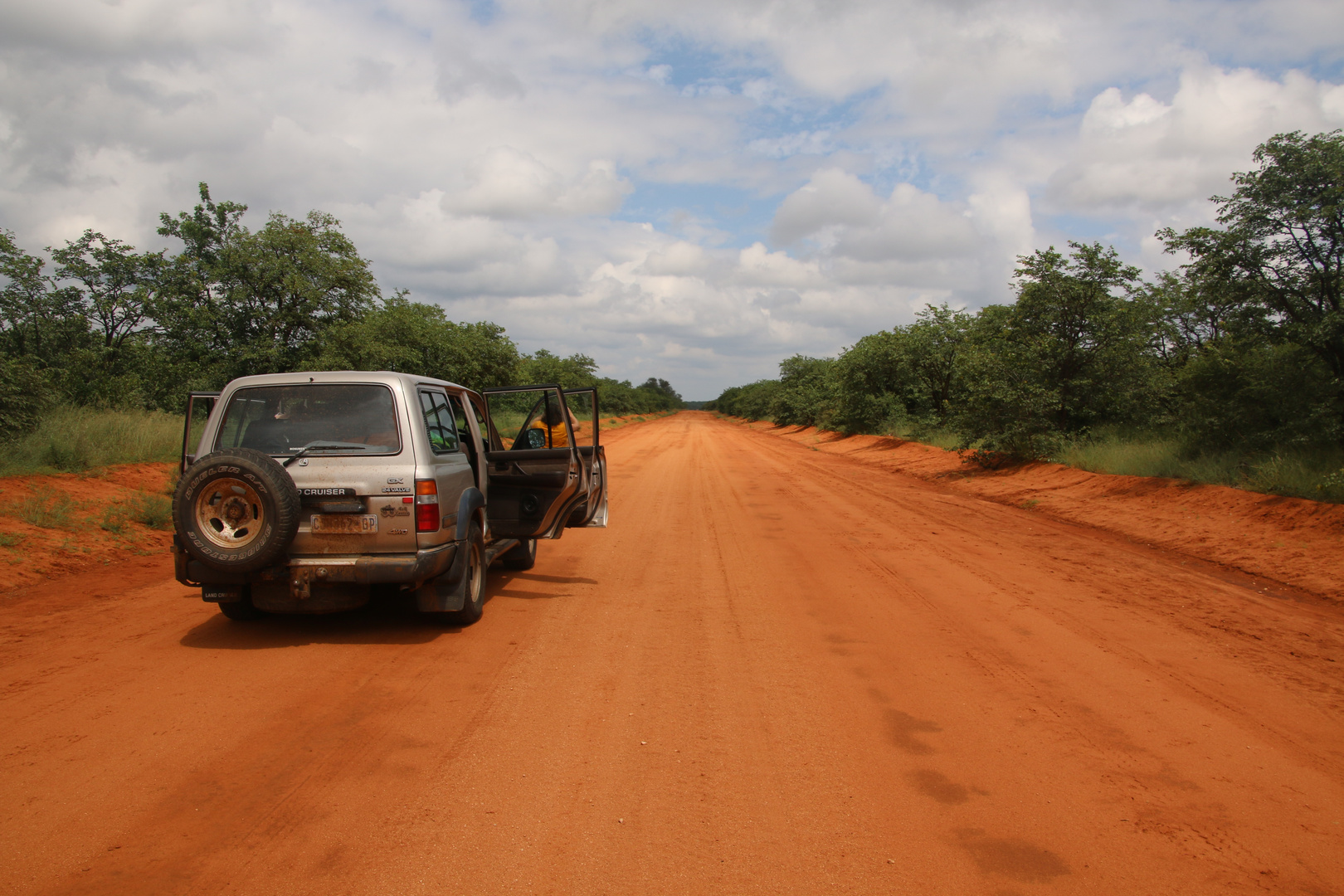 Sand Road , Tulli Block , Botswana