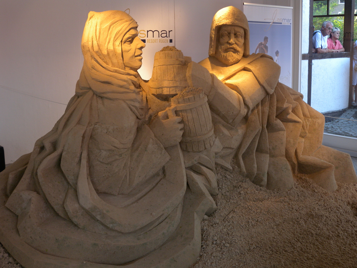 Sand-Skulpturen
