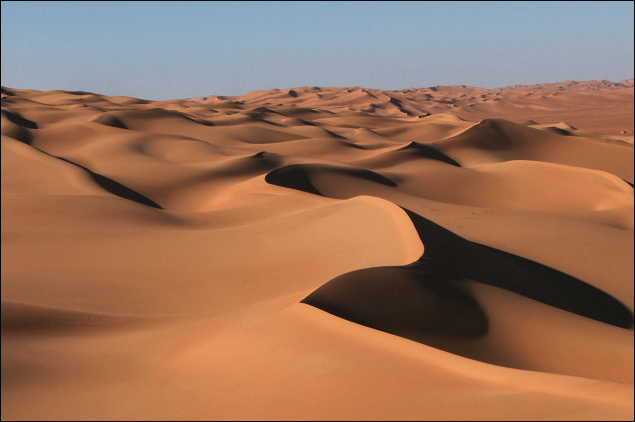 Sand soweit das Auge reicht