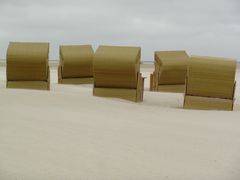 Sand, Strand und Korb