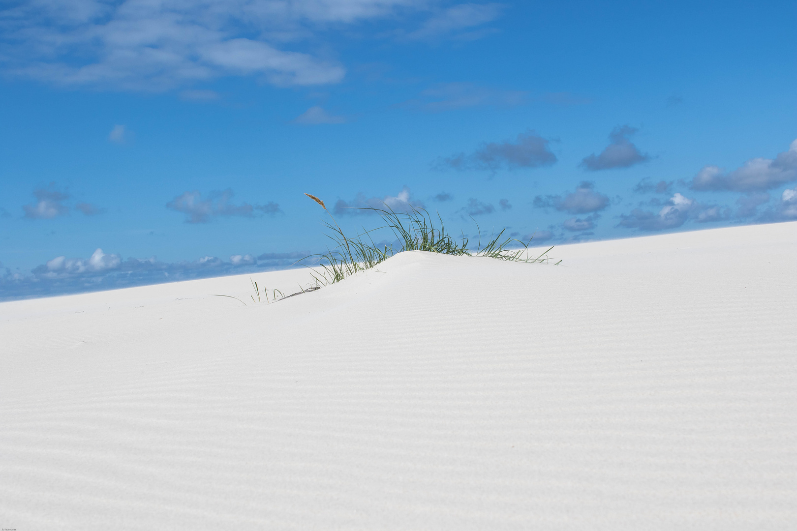 Sand und Gras....