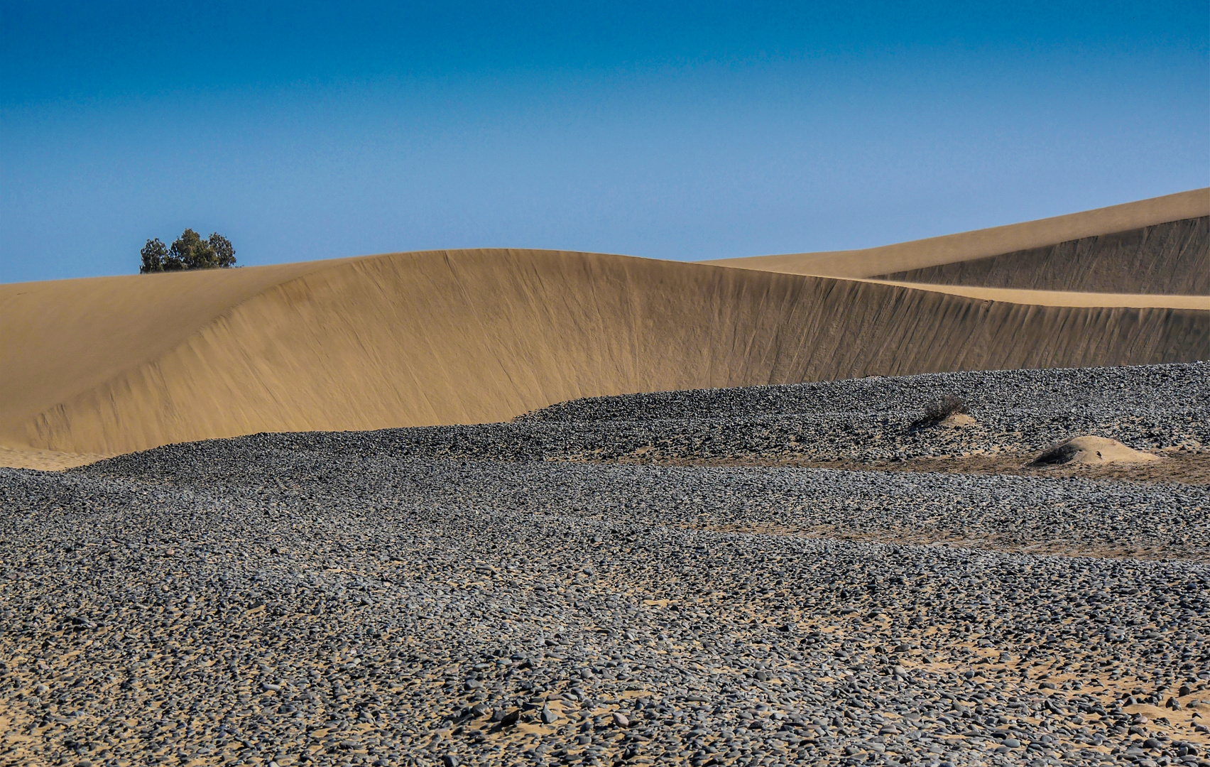 Sand und Steine