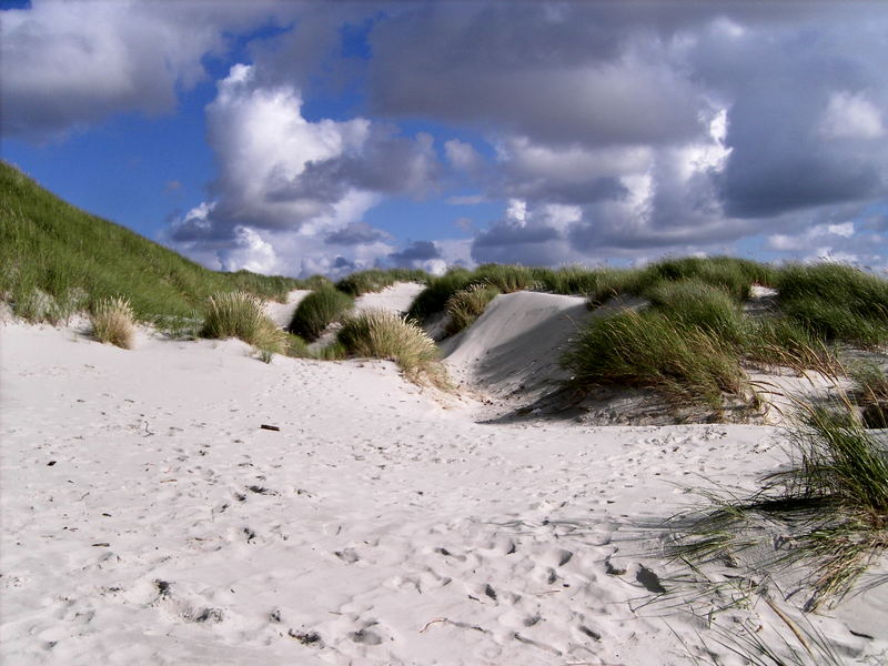 Sand und Wolken