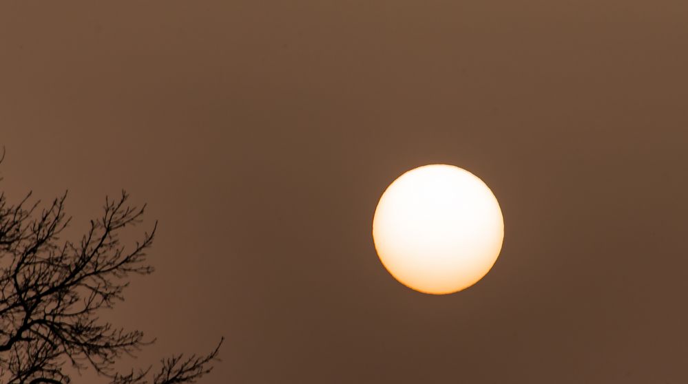 Sand vor der Sonne