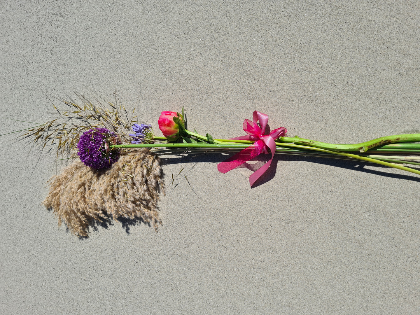 Sand vs. Flowers