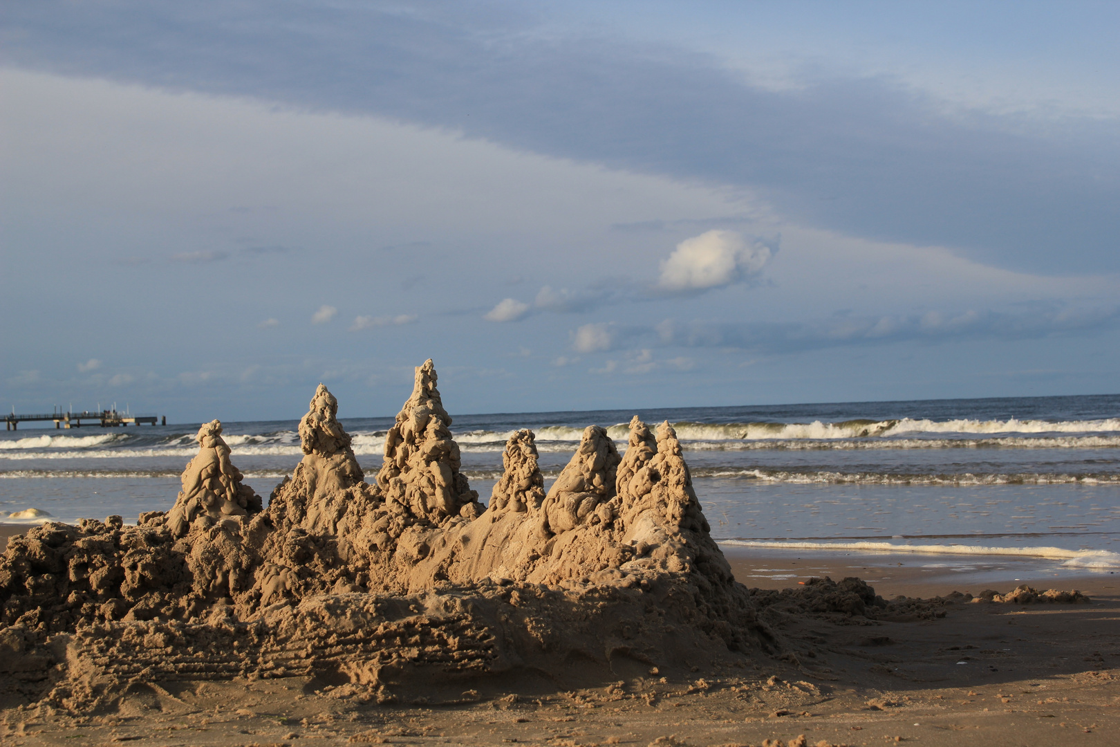 Sand, Wasser und Sonnenschein.